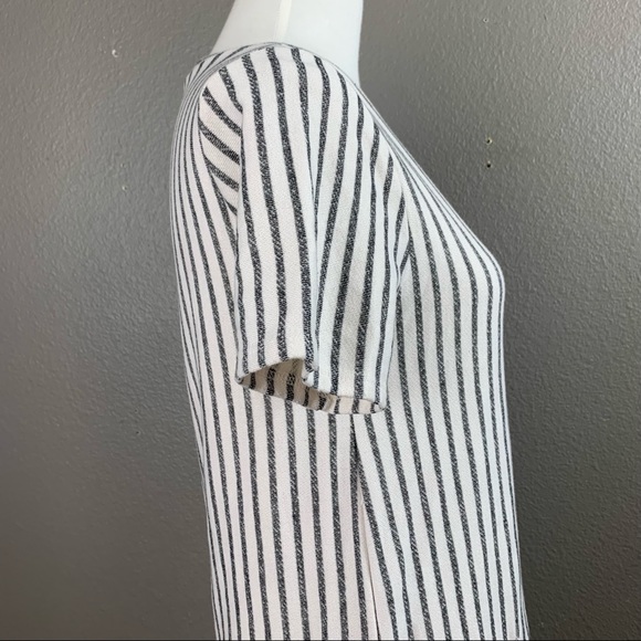 Lazy Sundays striped French terry tee dress - Picture 5 of 14